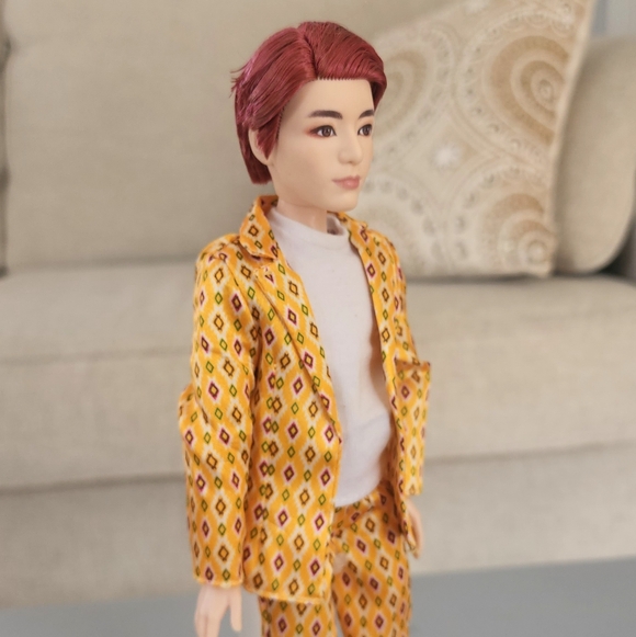 Mattel Ken Barbie Asian Teen Handsome Rooted Red Hair Man Boyfriend Doll - Picture 4 of 7